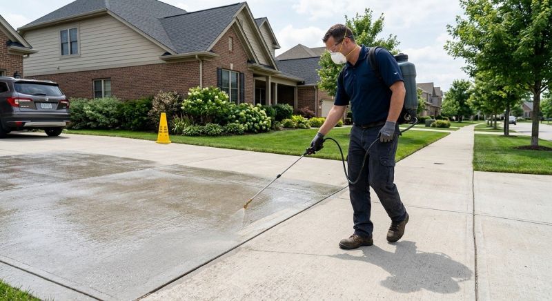Stamped Concrete Sealing in Puyallup, WA